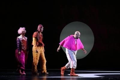 Theater an der Parkaue Berlin Sasja und das Reich jenseits des Meeres-stock-foto