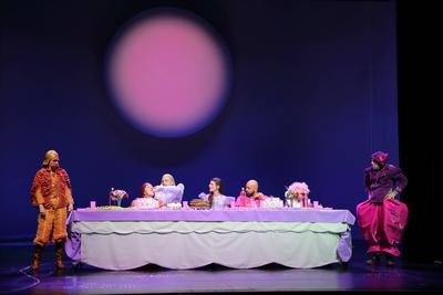 Theater an der Parkaue Berlin Sasja und das Reich jenseits des Meeres-stock-foto