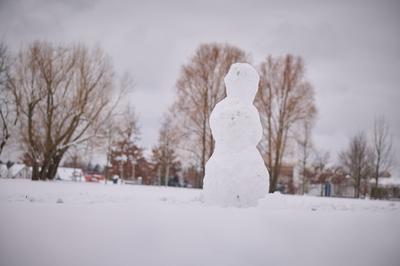 Berlin, Schneewetter-stock-foto