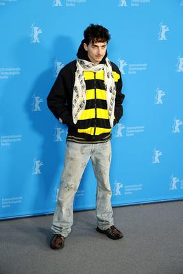 Berlinale 2025 - Timothee Chalamet beim „A Complete Unknown“ Photo Call-stock-foto