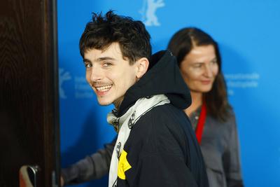 Berlinale 2025 - Timothee Chalamet beim „A Complete Unknown“ Photo Call-stock-foto