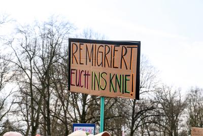 Demonstrationszug des CSD M?nster e.V. auf dem Schlo?platz-stock-photo