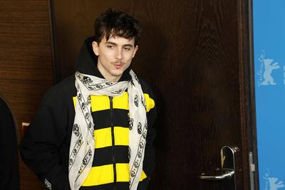 Berlinale 2025 - Timothee Chalamet beim „A Complete Unknown“ Photo Call-stock-foto