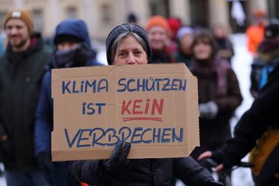 Fridays for Future Demo in Potsdam-stock-foto
