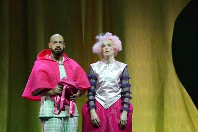 Theater an der Parkaue Berlin Sasja und das Reich jenseits des Meeres-stock-foto