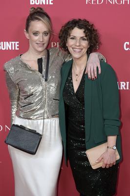Judith Richter, Eva-Maria Reichert-stock-foto