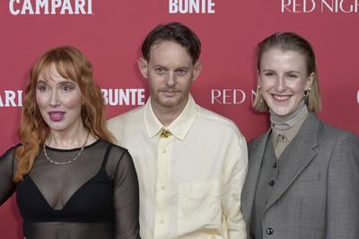 Christin Nichols, Patrick G?ldenberg, Klara Lange-stock-foto