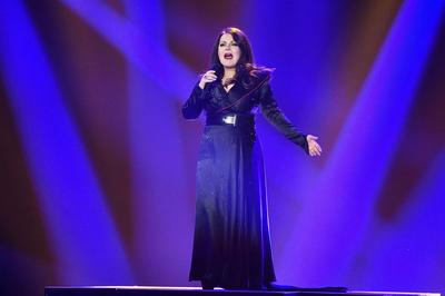 Marianne Rosenberg in der TV Show Schlagerboom 2019 - Alles funkelt! Alles glitzert! in der Dortmunder Westfalenhalle.-stock-foto
