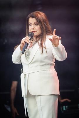 01.10.2024, Bad F?ssing, GER, Unterwegs in Bayern, BR Schlager Open Air, Magic Blue Open Air, Archivfoto, im Bild Marian-stock-foto