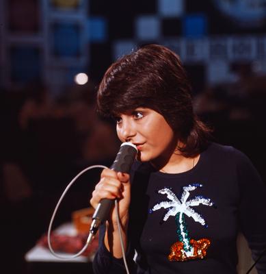 Marianne Rosenberg Marianne Rosenberg, deutsche Songwriterin, Schlager- und Pops?ngerin, singt in der ZDF Hitparade vom-stock-foto