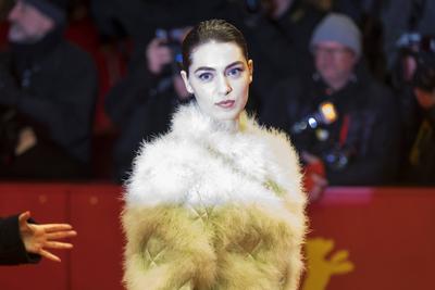 Berlinale, Roter Teppich zu "Mickey 17", Berlin, 15.02.2025-stock-photo