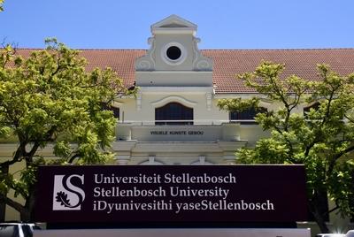 Suedafrika Stellenbosch 23 02 2016 Stellenbosch ist eine Stadt in der Provinz Westkap der Republik-stock-photo