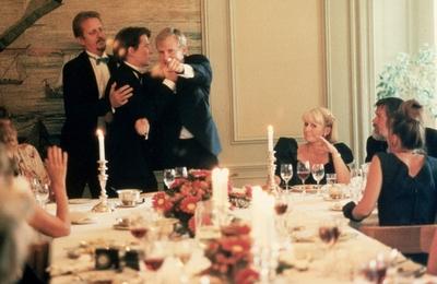 Bildnummer: 54332722  Datum: 14.04.1997  Copyright: imago/United ArchivesKPA50975.jpg DAS FEST / Festen DK 1997 / Thomas Vinterberg Am 60. Geburtstag des Hoteliers Helge trifft sich die ganze Familie im romantischen Landgasthof des Jubilars. Verwandte und Freunde versammeln sich erwartungsvoll an der Festtafel - doch die idyllische Familienfeier nimmt eine dramatische Wendung. Helges ?ltester Sohn beschuldigt in seiner Rede den Vater, seine Zwillingsschwester in den Selbstmord getrieben und die Geschwister in der Kindheit sexuell mi?braucht zu haben ... Szene mit THOMAS BO LARSEN (Michael) und ULRICH THOMSEN (Christian) C43894 People Entertainment quer Film Fernsehen Spielfilm FamilieBildnummer 54332722 Date 14 04 1997 Copyright Imago United Archives KPA50975 JPG the close fixed DK 1997 Thomas Vinterberg at 60 Birthday the Hoteliers Helge fault to the Whole Family in romantic Country inn the Celebrating an anniversary Relatives and Friends gather to expectantly to the Festival board but the Idyllic Family celebration Notes a Dramatic Turn Helge oldest Son accused in his Speech the Father his Twin sister in the Suicide driven and the Siblings in the Childhood sexually abused to have Scene with Thomas Bo Larsen Michael and Ulrich Thomsen Christian  Celebrities Entertainment horizontal Film Television Feature film Family-stock-foto
