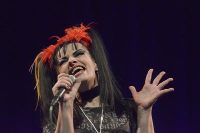 Konzert der Nina Hagen im Rahmen des 17. Salzburger Jazzherbstes 2012 im Kongresshaus in Salzburg. Dieses Bild zeigt di-stock-photo