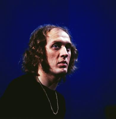HERMAN VAN VEEN Herman van Veen, Musiker, Violinist, Liedermacher, Schauspieler und Clown aus den Niederlanden, Portrait-stock-foto