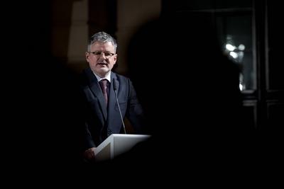 Der Historiker Christopher Clark nimmt am Freitag 14 03 14 in Berlin an einer Diskussion ?ber die-stock-foto