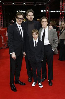 Sam Riley, Jan-Ole Gerster, Dylan Torrell, Jack Farthing-stock-foto