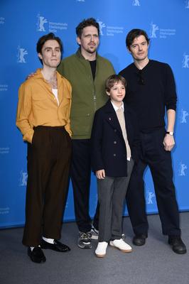 Jack Farthing, Jan-Ole Gerster, Dylan Torrell, Sam Riley-stock-foto