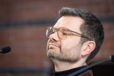W?chentliche Pressekonferenz nach Gremiensitzungen der FDP ?  Marco Buschmann, designierter Generalsekret?r-stock-photo