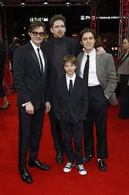 Sam Riley, Jan-Ole Gerster, Dylan Torrell, Jack Farthing-stock-foto