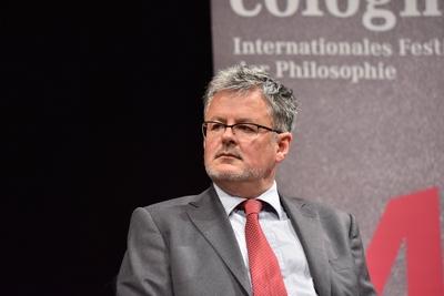 der britisch-australische Historiker der britisch-australische Historiker Christopher Clark liest am 17.05.2016 in K?ln-stock-foto