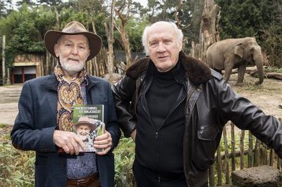 AMERSFOORT, 09-02-2022 , Dierenpark Amersfoort Boeklancering Van Beestenboel tot Hokjesgeest op in DierenPark Amerfoort.-stock-foto