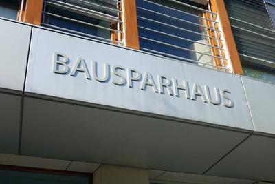 Bausparhaus in Berlin Bausparhaus in Berlin, 17.10.2022, Tiergarten, Klingelh?ferstrasse, Berlin, Das Berliner Bausparha-stock-foto