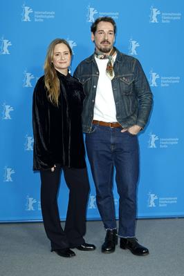 Julia Jentsch, Felix Kramer-stock-foto