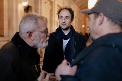 Trial of Mehdi Nemmouche for holding French journalists under the Islamic State in Syria-stock-foto