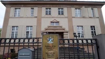 Botschaft Namibia-stock-foto