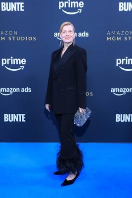 17.02.2025, Caroline Peters zur Prime Video & Amazon MGM Studios, Dinner + Party, Papillon Berlin, Berlin *** 17 02 2025-stock-foto