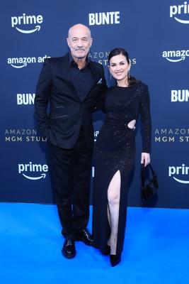 17.02.2025, Heiner Lauterbach mit Ehefrau Viktoria zur Prime Video & Amazon MGM Studios, Dinner + Party, Papillon Berlin-stock-foto