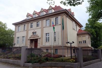 Botschaft Namibia-stock-foto