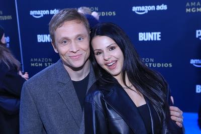 17.02.2025, Matthias Schweighoefer und Ruby O. Fee zur Prime Video & Amazon MGM Studios, Dinner + Party, Papillon Berlin-stock-foto