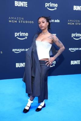 17.02.2025, Nura Habib Omer zur Prime Video & Amazon MGM Studios, Dinner + Party, Papillon Berlin, Berlin *** 17 02 2025-stock-foto
