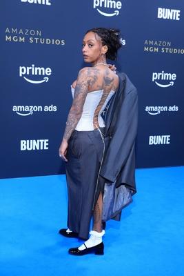 17.02.2025, Nura Habib Omer zur Prime Video & Amazon MGM Studios, Dinner + Party, Papillon Berlin, Berlin *** 17 02 2025-stock-foto