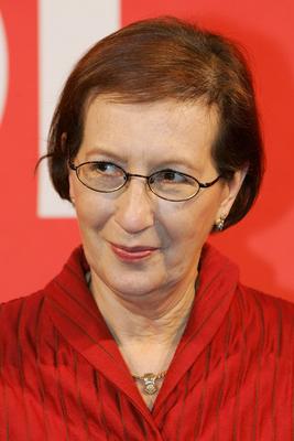 Heide Simonis, SPD, Ministerpraesidentin Schleswig-Holstein, aufgenommen in Kiel, Schleswig-Holstein, am 21. Februar 200-stock-foto