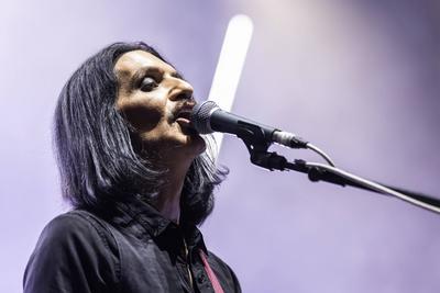 Placebo live in Oslo, Norway Oslo, Norway. 10th, October 2022. The English rock band Placebo performs a live concert at-stock-foto