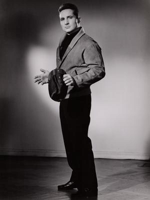 Freddy Quinn, ?sterreichischer Schlagers?nger und Schauspieler, Deutschland um 1959. Austrian schlager singer and actor-stock-foto