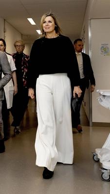 Queen M?xima visits post-COVID Expertise Center, Rotterdam, The Netherlands-stock-foto