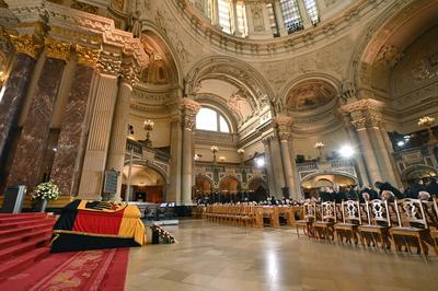 Abschied von Altbundespraesident Horst Koehler in Berlin-stock-photo