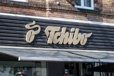 D?sseldorf 12.02.2025 Tchibo ( Tschibo ) Kaffefachgesch?ft Kaffee-R?sterei Nordstra?e D?sseldorf Nordrhein-Westfalen Deu-stock-foto