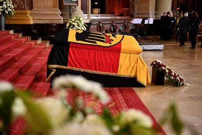 Abschied von Altbundespraesident Horst Koehler in Berlin-stock-photo