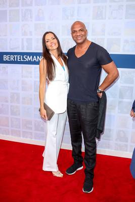 Bertelsmann Party 2024 - Roter Teppich Kate Hall and Detlef Soost auf dem Roten Teppich der Bertelsmann Party 2024 in de-stock-photo