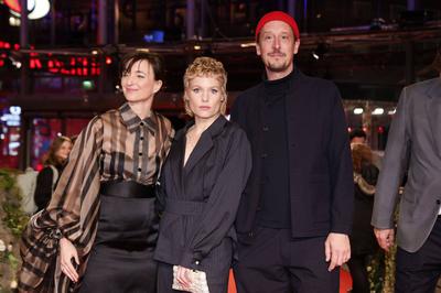Johanna Moder, Julia Franz Richter, Hans L?w-stock-foto