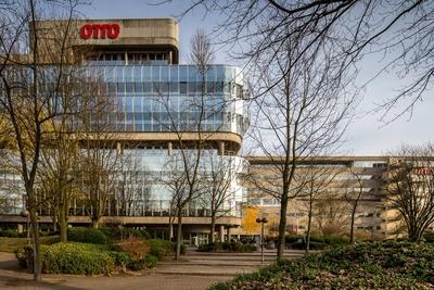 Hamburg - Hauptverwaltung der Otto Group in Hamburg-Bramfeld Hamburg, Hamburger, Europa, europe, Norddeutschland, nordde-stock-photo