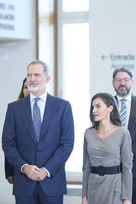 Spanish Royals attends Meeting of Royal Board of Trustees of the Royal Collections Gallery-stock-foto