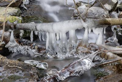 Winter im Siegerland-stock-foto