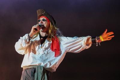 Werner Rennen 2019 am 30.08.2019 auf dem Flugplatz Hartenholm in Hasenmoor Br?sel / Broesel bei der Ansage von Scooter-stock-foto