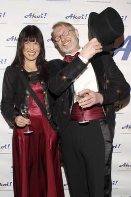 R?tger Br?sel Feldmann mit Gattin beim Neujahrsempfang Ahoi 2016 im Ramada Hotel Hamburg 09 01 20-stock-foto